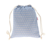 Mochila Saco Lyra Blue Personalizada